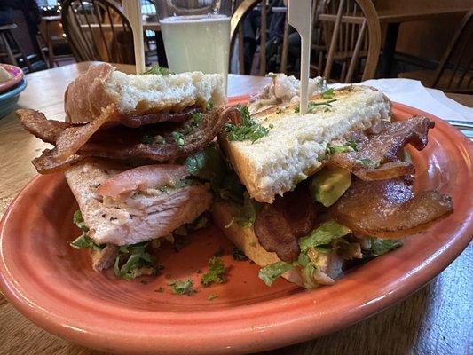 BLT +avacado +chicken