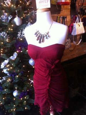 Holiday dresses will be 30% off on 12/19! #yelpshopslocal