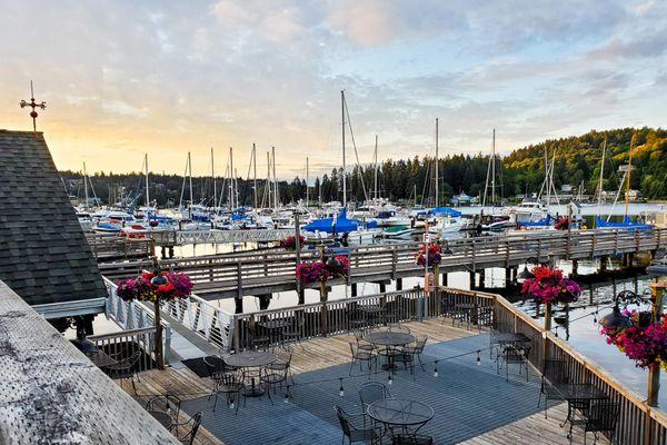 Netshed Nights. Dinner served Fridays and Saturdays through Labor Day. Gig Harbor waterfront