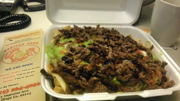 Carne asada fries