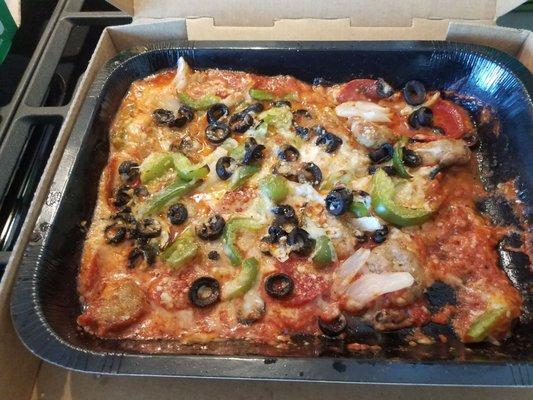 Crustless Pizza - great low carb option!