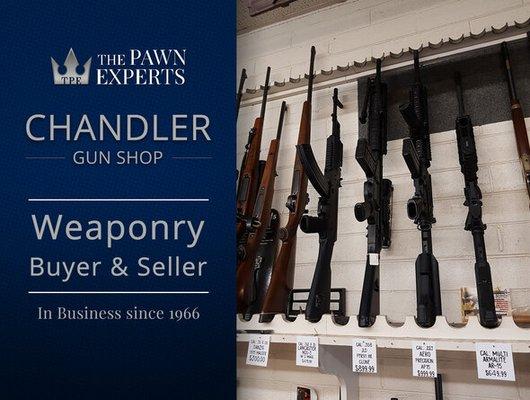 Weaponry Buyer & Seller in Chandler