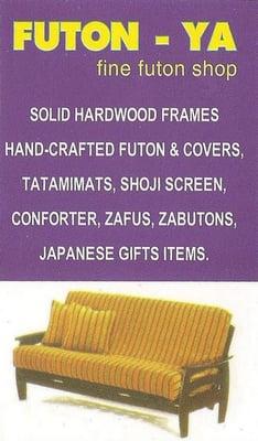 Futon-Ya Business Card