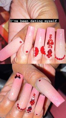 Valentine Nails 1