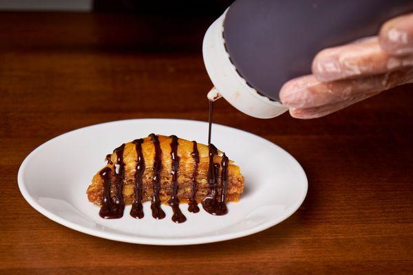 Dark Chocolate Baklava