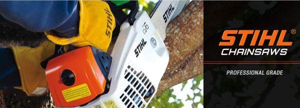 Proud dealer of STIHL equipment!