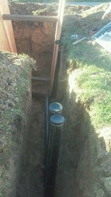 Sewer Repair/Back to Back Clean Out