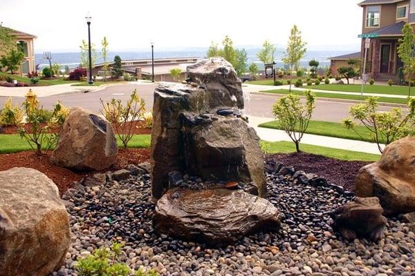 Boulder Falls Landscape Vancouver, Wa | Landscape Construction