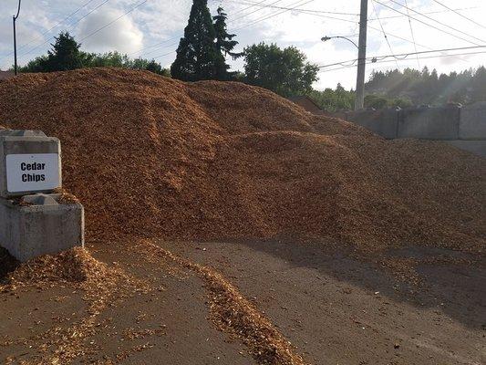 Cedar Playground Chips