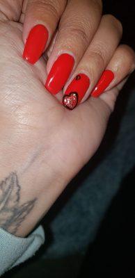 Who's Ready for Valentines day ! I am thank you Rosie love my nails