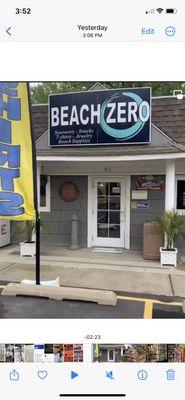 Entrance to Beach Zero