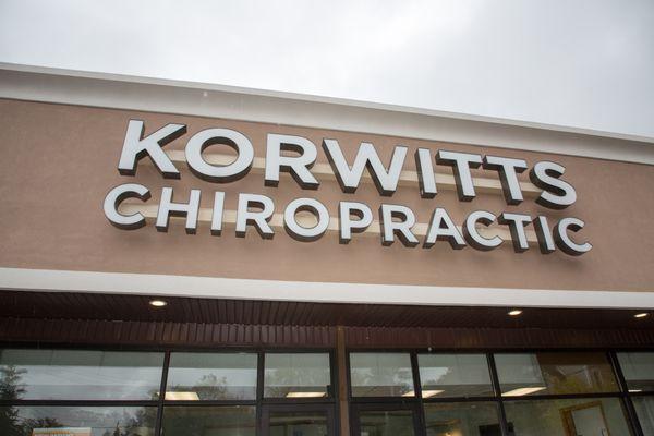 Korwitts Chiropractic Signage