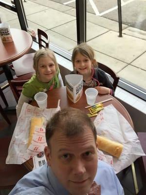 Me and my girls out for some Jimmy's.