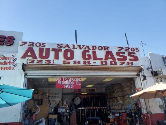 De Salvador auto glass