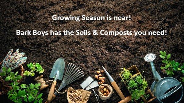 Bark Boys has the Soils & Composts you need!