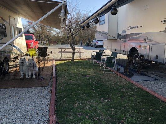 Nice and roomy RV spots