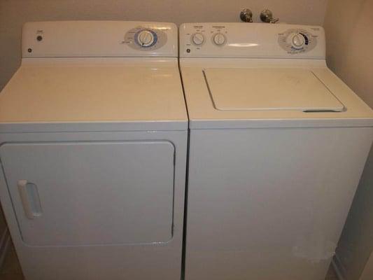 Washer and Dryer in every unit