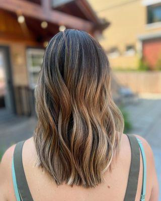 Highlights = added sparkle to your hair