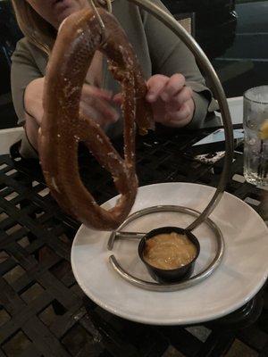 Giant Pretzel and Beer Cheese