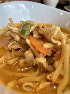 Red Curry with chicken