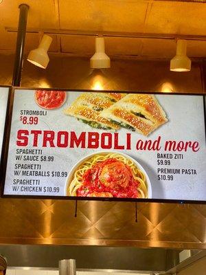 Stromboli Menu  |  07.04.22