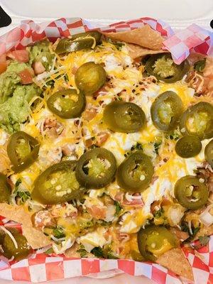 Nachos (no meat)--solid!