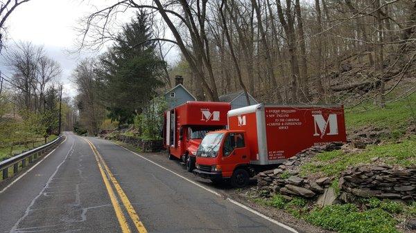 Tight Spot on River Road No problem