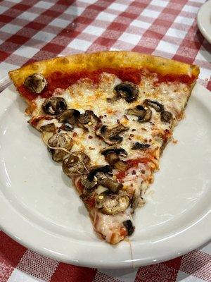 Mushroom pizza