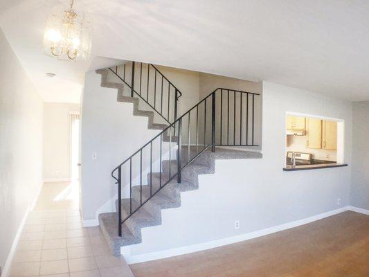 Cerritos, CA townhome painted, cleaned, and ready for tenant placement. -Patron PM