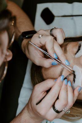 A day in the life! We're experts at lash extenisons, lash lifts, skincare treatments and brows!