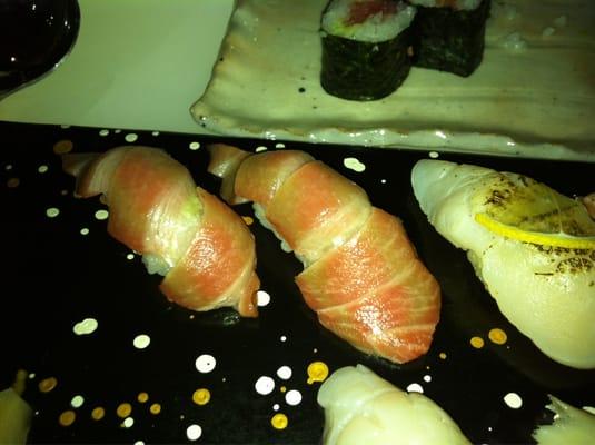 Fatty tuna... So good! He sea urchin was super awesome!