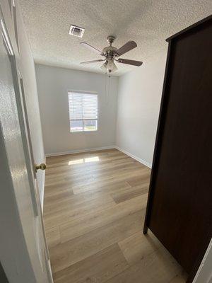 Luxury Vinyl Tile installed throughout the house.