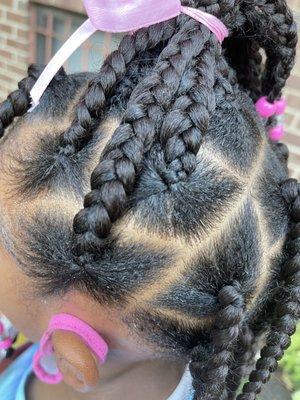 Uneven braids