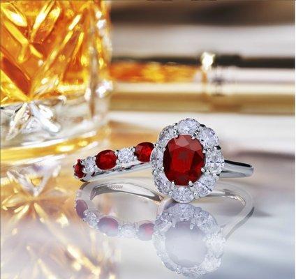 Rubies are a symbol of passion, protection, and prosperity, they have been revered since ancient times.