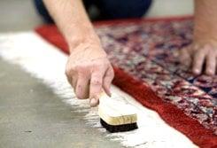 We clean all oriental rugs by hand just like it was done 500 years ago.