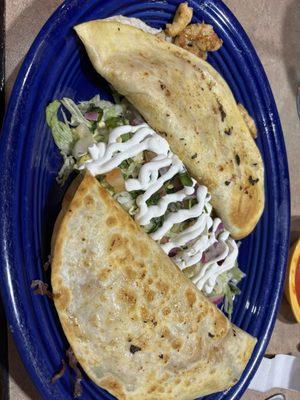 Quesadilla Grilled with chicken