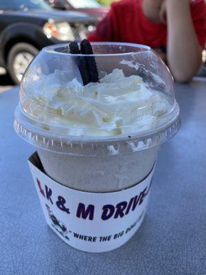 Oreo milkshake