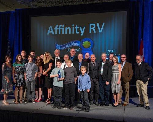 2016 Top 5 Blue Ribbon Awards banquet.