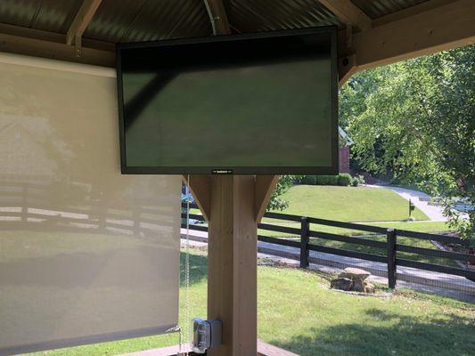 Outdoor television