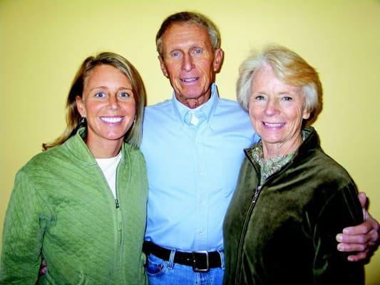 Heather, Frank and Patty Ewing