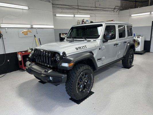 Ceramic Coated 2023 Jeep Wrangler