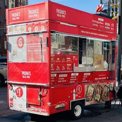 Halal food cart