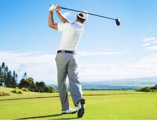 Want a better swing? We can help with improved range of motion, flexibility and balance. Give us a try and see for yourself on the course!