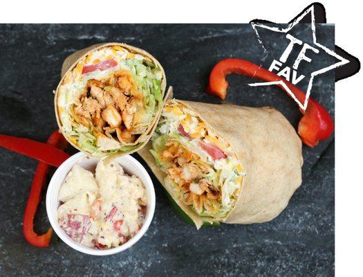 BBQ Chicken Wrap