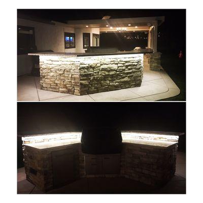 BBQ accent lighting