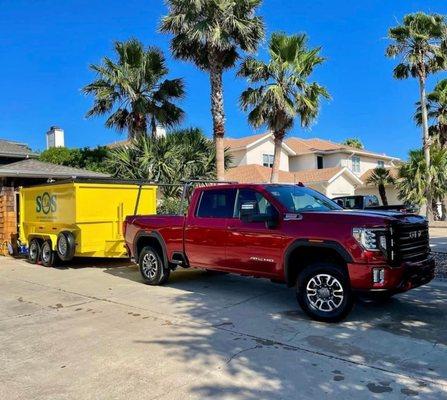 Save Our Shores Junk Removal Dumpster Rental Corpus Christi, Texas