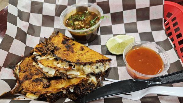 Birria Tacos - excellent!