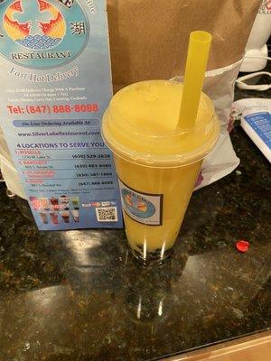 Mango Bubble Tea