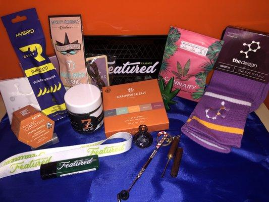 JUST A GLIMPS OF WHAT FIRST TIME PATIENTS GET IN A RAFFLE! JOIN CLUB78 TO GET INTO A RAFFLE!