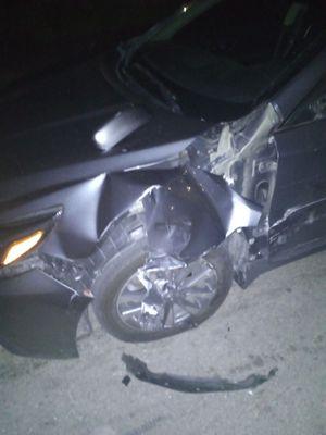 This was the night of the accident.